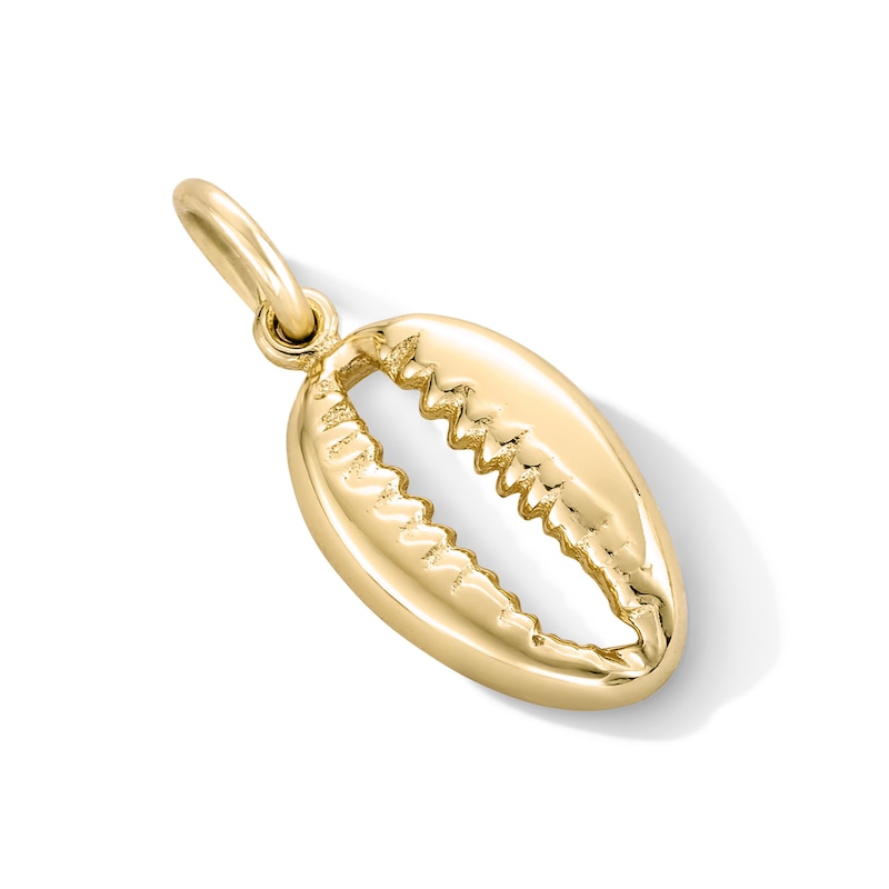Main Image 2 of 14K Gold Plated Conch Necklace Charm
