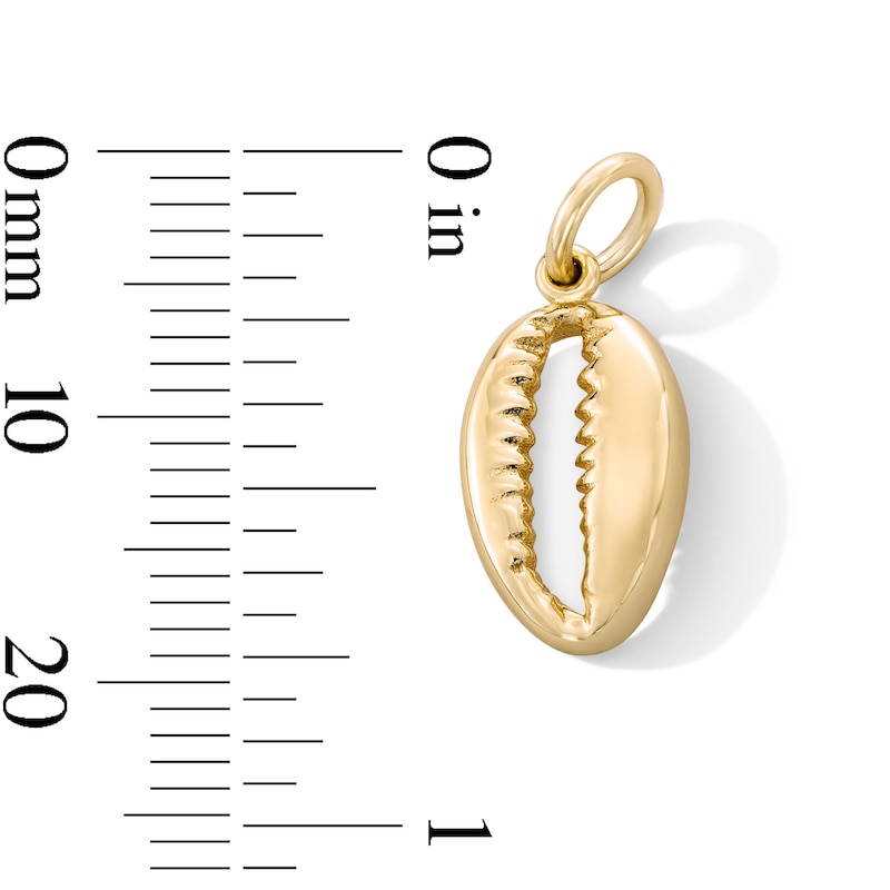 Main Image 3 of 14K Gold Plated Conch Necklace Charm