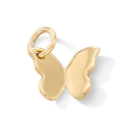 14K Gold Plated Butterfly Necklace Charm
