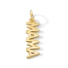 Thumbnail Image 1 of 14K Gold Plated MAMA Necklace Charm