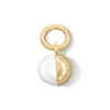 Thumbnail Image 2 of 14K Yellow Gold Plated Freshwater Cultured Pearl Necklace Charm