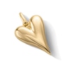 Thumbnail Image 2 of 14K Gold Plated Puff Heart Necklace Charm