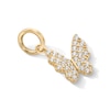 Thumbnail Image 2 of 14K Gold Plated CZ Butterfly Necklace Charm