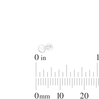 14K Solid Gold Iridescent Crystal and CZ Solitaire Screw Nose Stud Set - 22G 1/2"