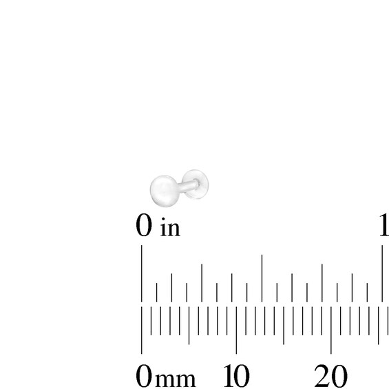 14K Solid Gold Iridescent Crystal and CZ Solitaire Screw Nose Stud Set - 22G 1/2"