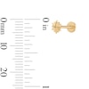 Thumbnail Image 2 of 14K Solid Gold Cartilage Stud - 18G 5/16"