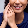Thumbnail Image 2 of 14K Gold Plated 1/6 CT. T.W. Lab-Grown Diamond Twist Ring