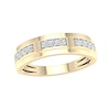 Thumbnail Image 1 of 10K Gold 1/3 CT. T.W. Lab-Grown Diamond Row Ring
