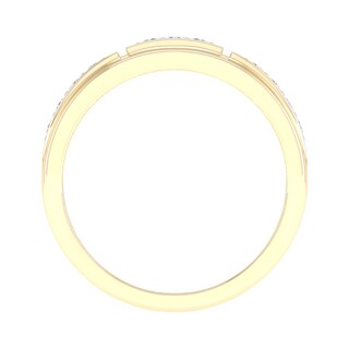 10K Gold 1/3 CT. T.W. Lab-Grown Diamond Row Ring