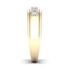 Thumbnail Image 2 of 10K Gold 1/10 CT. T.W. Lab-Grown Diamond Single Row Ring