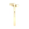 Thumbnail Image 2 of 14K Gold Plated 1/10 CT. T.W. Lab-Grown Diamond Butterfly Ring