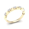 Thumbnail Image 3 of 14K Gold Plated 1/6 CT. T.W. Lab-Grown Diamond Multi-Stone Ring