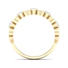 Thumbnail Image 4 of 14K Gold Plated 1/6 CT. T.W. Lab-Grown Diamond Multi-Stone Ring