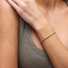 Thumbnail Image 2 of 10K Hollow Bonded Gold Rope Chain Bracelet - 7"