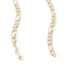 Thumbnail Image 2 of 10K Hollow Gold Bonded Figaro Chain - 22″