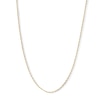 Thumbnail Image 1 of 10K Gold Bonded Solid Sterling Silver Singapore Chain - 16"
