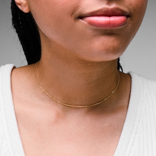 10K Gold Bonded Diamond-Cut Cable Chain