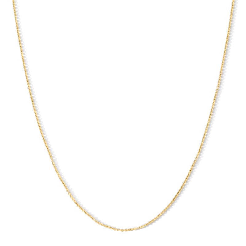 10K Gold Bonded Cable Chain - 18"