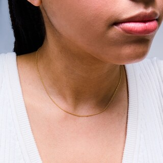 10K Gold Bonded Cable Chain - 18"