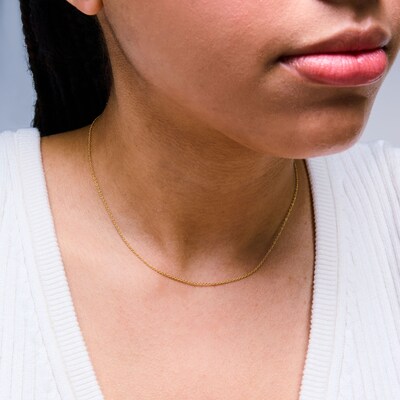 10K Gold Bonded Cable Chain - 18"