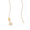 Thumbnail Image 2 of 10K Gold Bonded Diamond-Cut Cable Chain - 18"