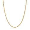 Thumbnail Image 1 of 10K Gold Bonded Hollow Rope Chain - 22″