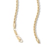 Thumbnail Image 2 of 10K Gold Bonded Hollow Rope Chain – 20"