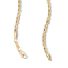 Thumbnail Image 2 of 10K Gold Bonded Hollow Rope Chain – 18"