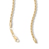 Thumbnail Image 2 of 10K Gold Bonded Hollow Rope Chain - 24″