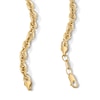 Thumbnail Image 2 of 10K Gold Bonded Hollow Rope Chain - 24″