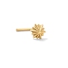 Thumbnail Image 1 of 14K Solid Gold Starburst L-Shaped Nose Stud - 20G 1/8"