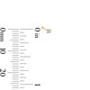 Thumbnail Image 2 of 14K Gold CZ Nose Stud Set - 22G 5/16”