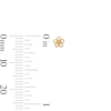 Thumbnail Image 3 of 14K Gold CZ Nose Stud Set - 22G 5/16”