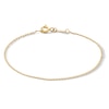 Thumbnail Image 1 of 10K Gold Bonded Cable Chain Bracelet - 7"