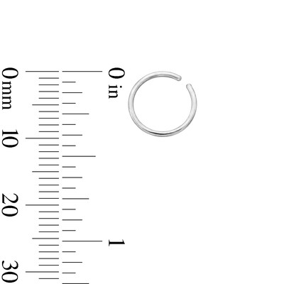 Semi-Solid Stainless Steel and Ion-Plated Tri-Tone Nose Ring Set - 22G 5/16”