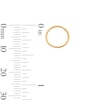 Thumbnail Image 2 of Semi-Solid Stainless Steel and Ion-Plated Tri-Tone Nose Ring Set - 20G 5/16”