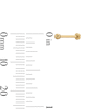 Thumbnail Image 2 of 14K Gold 2mm Ball Stud - 18G 5/16"