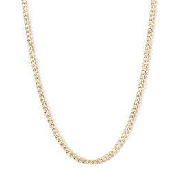 10K Gold Bonded Curb Chain - 18"