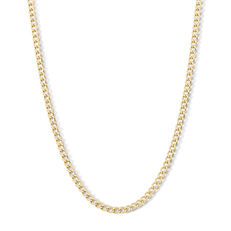 Main Image 1 of 10K Gold Bonded Curb Chain - 18"