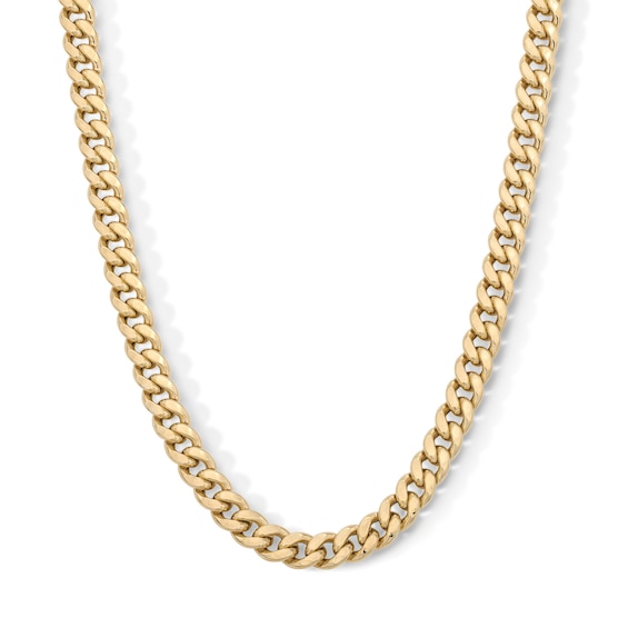 10K Gold Bonded Cuban Curb Chain