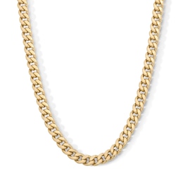 10K Gold Bonded Cuban Curb Chain - 22"