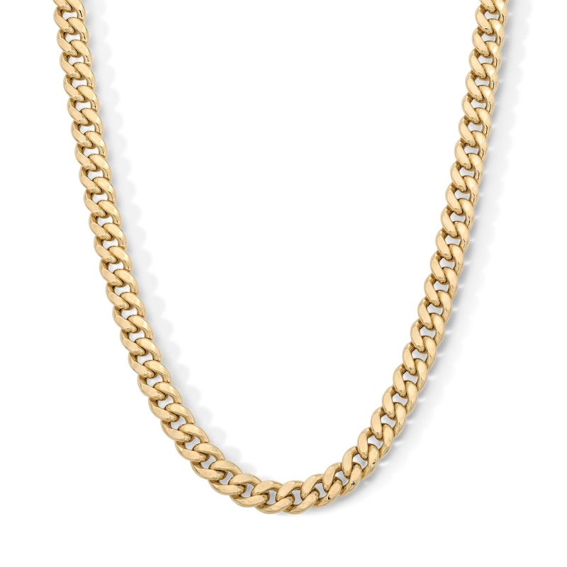 Main Image 1 of 10K Gold Bonded Cuban Curb Chain - 22"