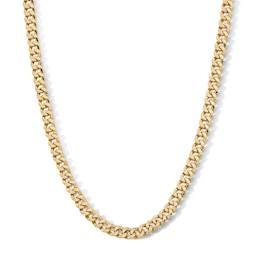 10K Gold Bonded Cuban Curb Chain - 22"