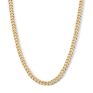 10K Gold Bonded 5mm Cuban Curb Chain