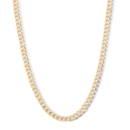10K Gold Bonded Curb Chain - 24"