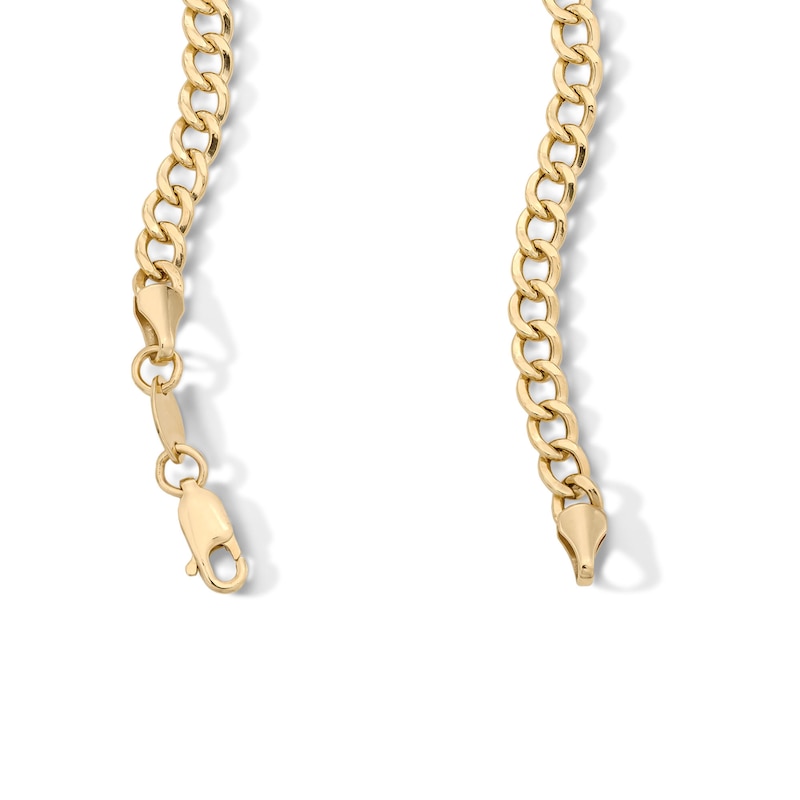 Main Image 2 of 10K Gold Bonded Curb Chain - 24"