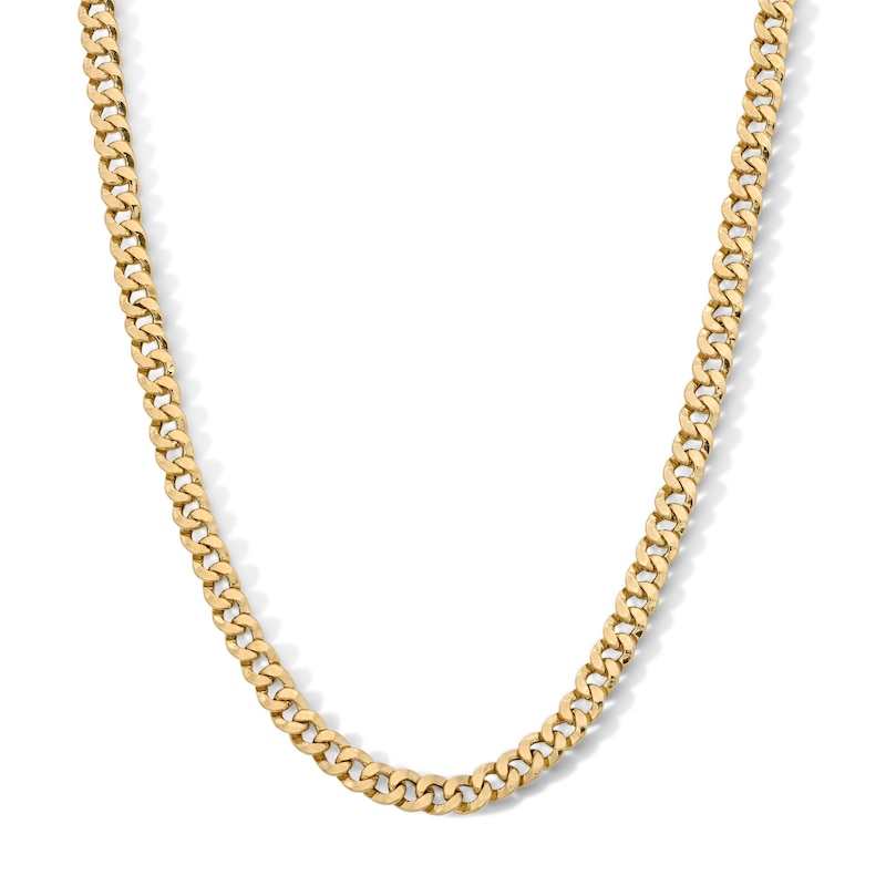 Main Image 1 of 10K Gold Bonded Cuban Curb Chain - 24"