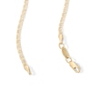 Thumbnail Image 2 of 10K Hollow Gold Bonded Mariner Chain - 22″
