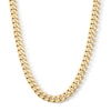 Thumbnail Image 1 of 10K Gold Bonded Cuban Curb Chain - 24"