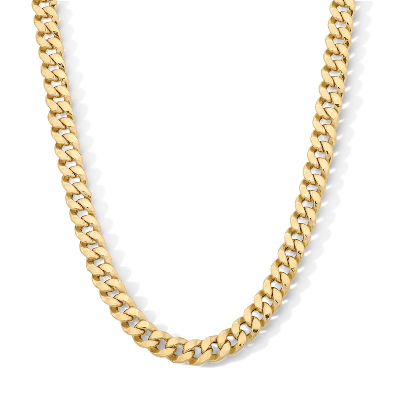 Main Image 1 of 10K Gold Bonded Cuban Curb Chain - 24"